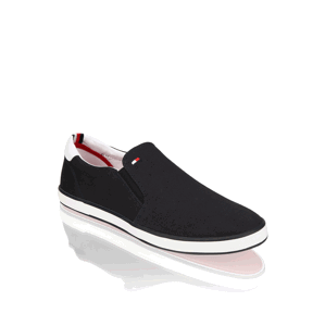 Tommy Hilfiger ICONIC SLIP ON SNEAKER modrá