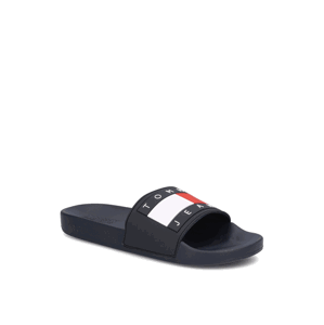 Tommy Hilfiger HILFIGER JEANS FLAG POOL SLIDE modrá