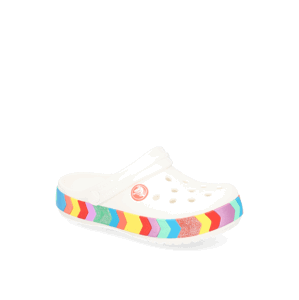 Crocs Crocband Chevron Beaded Clog bílá