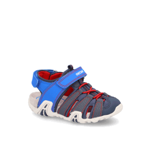 GEOX B SANDAL KRAZE modrá