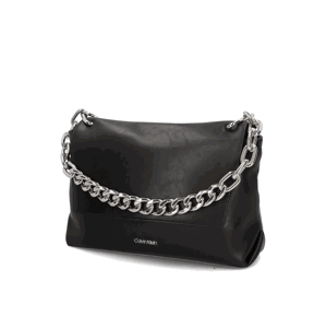 Calvin Klein LINKED SHOULDER BAG černá