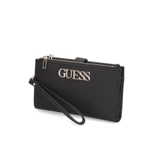 GUESS UPTOWN CHIC Double Zip Organizer černá