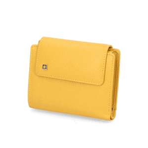 Lazzarini peněženka - hladká kůže žlutá