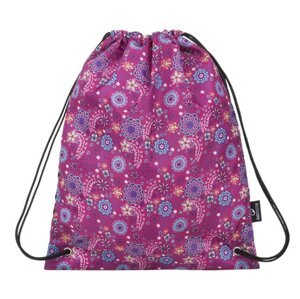 Bagmaster SÁČEK ALFA 9 A školní na přezůvky / tělocvik - opice s glitry