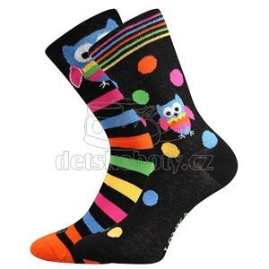 Dětské ponožky LONKA Doble Sova vzor 11 Velikost: 35-38