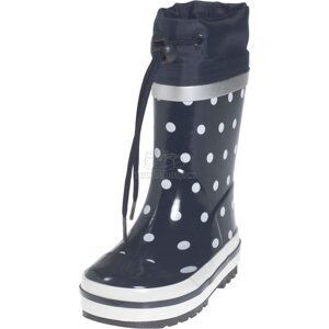 Dětské holinky Playshoes 181767 dots modrá Velikost: 22-23