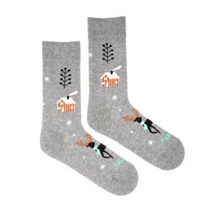 Ponožky Fusakle Jeleni na sněhu Velikost: 35-38