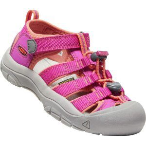 Dětské sandály Keen NEWPORT H2 CHILDREN very berry/fusion coral Velikost: 30