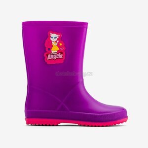 Dětské holinky Coqui 8505 Purple/Fuchsia Velikost: 29