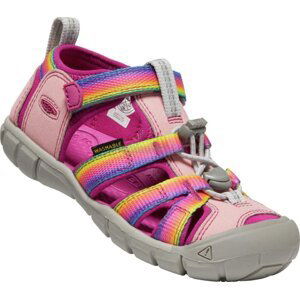 Dětské sandály Keen Seacamp II CNX YOUTH rainbow/festival fuchsia Velikost: 35