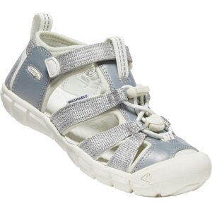 Dětské sandály Keen Seacamp II CNX CHILDREN silver/star white Velikost: 27-28