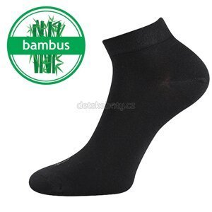 Ponožky Lonka Desi bambus černá Velikost: 35-38