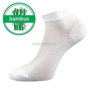 Ponožky Lonka Desi bambus bílá Velikost: 35-38