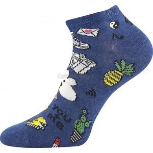 Ponožky Lonka Dedonik funny mod. Velikost: 30-34