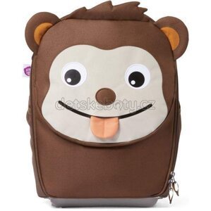 Dětský cestovní kufřík Affenzahn Kids Suitcase Monkey - brown