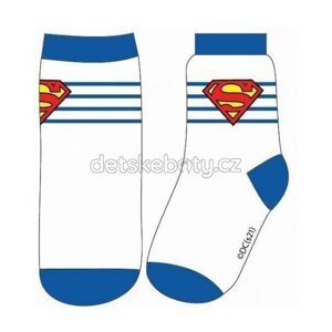Ponožky Eexee Superman bílé Velikost: 31-34