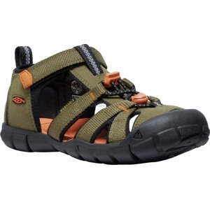 Seacamp II CNX youth dark olive/gold flame Velikost: 34