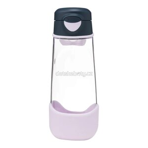 b.box 715 sport láhev na pití 600 ml - indigo/růžová