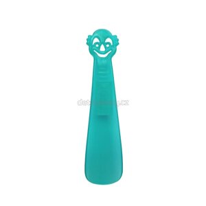 VTR lžíce 18 cm klaun zelená  průsvitná