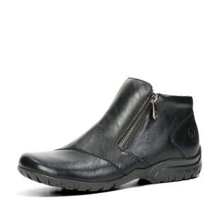 Rieker dámské komfortní kotníkové boty - černé - 39