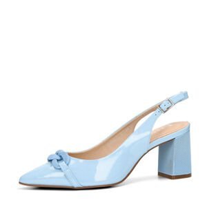 ETIMEĒ dámské kožené módní sandály - modré - 36