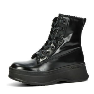 Calvin Klein dámské zateplené kotníkové boty na hrubé podrážce  - černé - 36