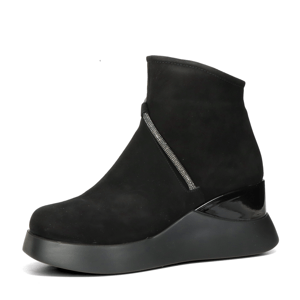 ETIMEĒ dámské elegantní kotníkové boty - černé - 37