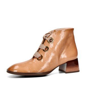 Hispanitas dámské elegantní kotníkové boty - béžovo hnedé - 37