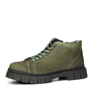 Robel pánské zateplené kotníkové boty - zelené - 41