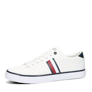 Tommy Hilfiger pánské stylové tenisky - bílé - 41