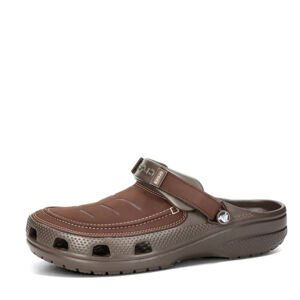 Crocs pánské komfortní žabky - hnědé - 44.5