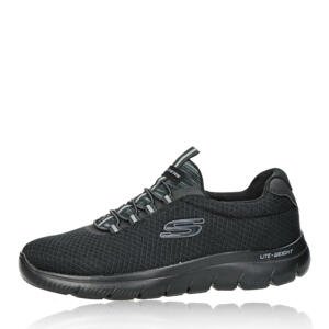 Skechers pánské komfortní tenisky - černé - 43