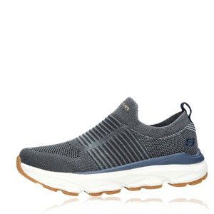 Skechers pánské komfortní tenisky - šedomodré - 46