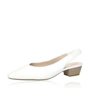 Gabor dámské kožené sandály - bílé - 36