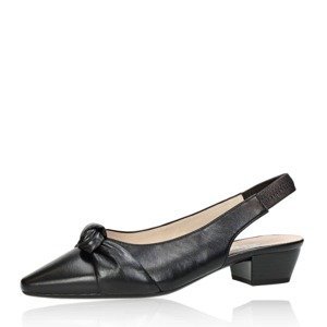 Gabor dámské kožené sandály - černé - 36
