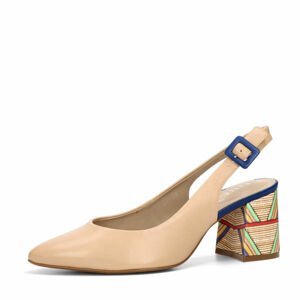 ETIMEĒ dámské stylové sandály - béžové - 37