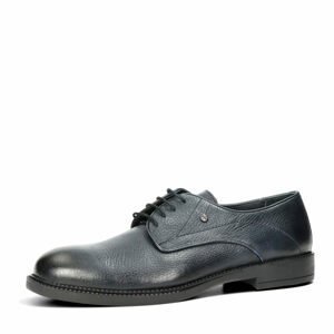 Robel pánské kožené společenské boty - tmavomodré - 41