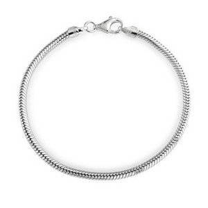 Šperky4U Stříbrný náramek na navlékání korálků - LV951-18