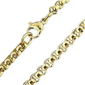 Šperky4U Ocelový řetízek s hranatými očky, tl. 1,5 mm, délka 45 cm - OPE1293-015-45