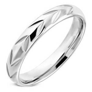 NUBIS® NSS3002 Pánský snubní prsten ocel - velikost 62 - NSS3002-62