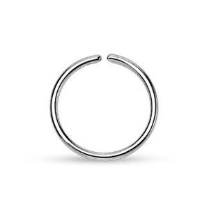Šperky4U Piercing do nosu/ucha - kruh - N01020-1211