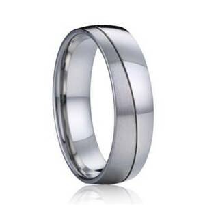 NUBIS® NSS1013 Pánský snubní prsten - velikost 59 - NSS1013-59