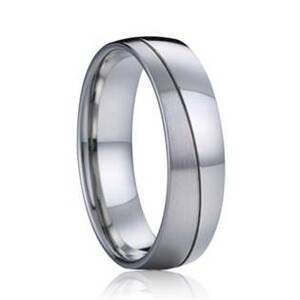 NUBIS® NSS1013 Pánský snubní prsten - velikost 67 - NSS1013-67