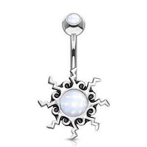 Šperky4U Tribal piercing do pupíku - WP01327-WH