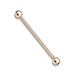 Šperky4U Industrial piercing 1,6 x 38 mm - ID01030-RD