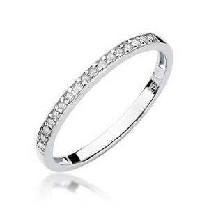 NUBIS® Zlatý prsten s diamanty - velikost 51 - W-306W-51