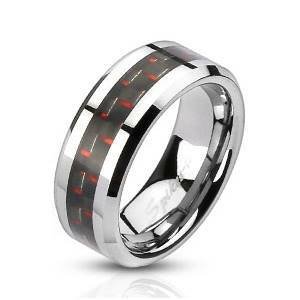 Šperky4U OPR1447 Pánský snubní prsten - velikost 65 - OPR1447-8-65