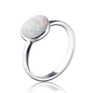 NUBIS® Stříbrný prsten s opálem - velikost 54 - NBP95-OP17-54