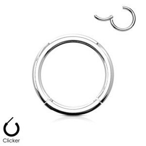 Šperky4U Piercing segment kruh TITAN - TIT1028-1606