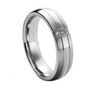 NUBIS® NSS1021 Dámský snubní prsten se zirkony - velikost 59 - NSS1021-Zr-59